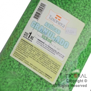 AZUCAR GRANULADA VERDE EN DOSIS 1KG X 1